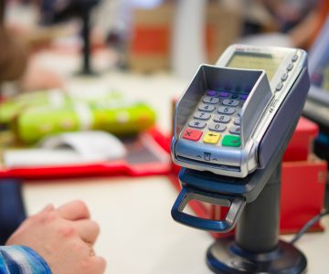 A piece of point of sale (POS) equipment is a product we service at TSI.